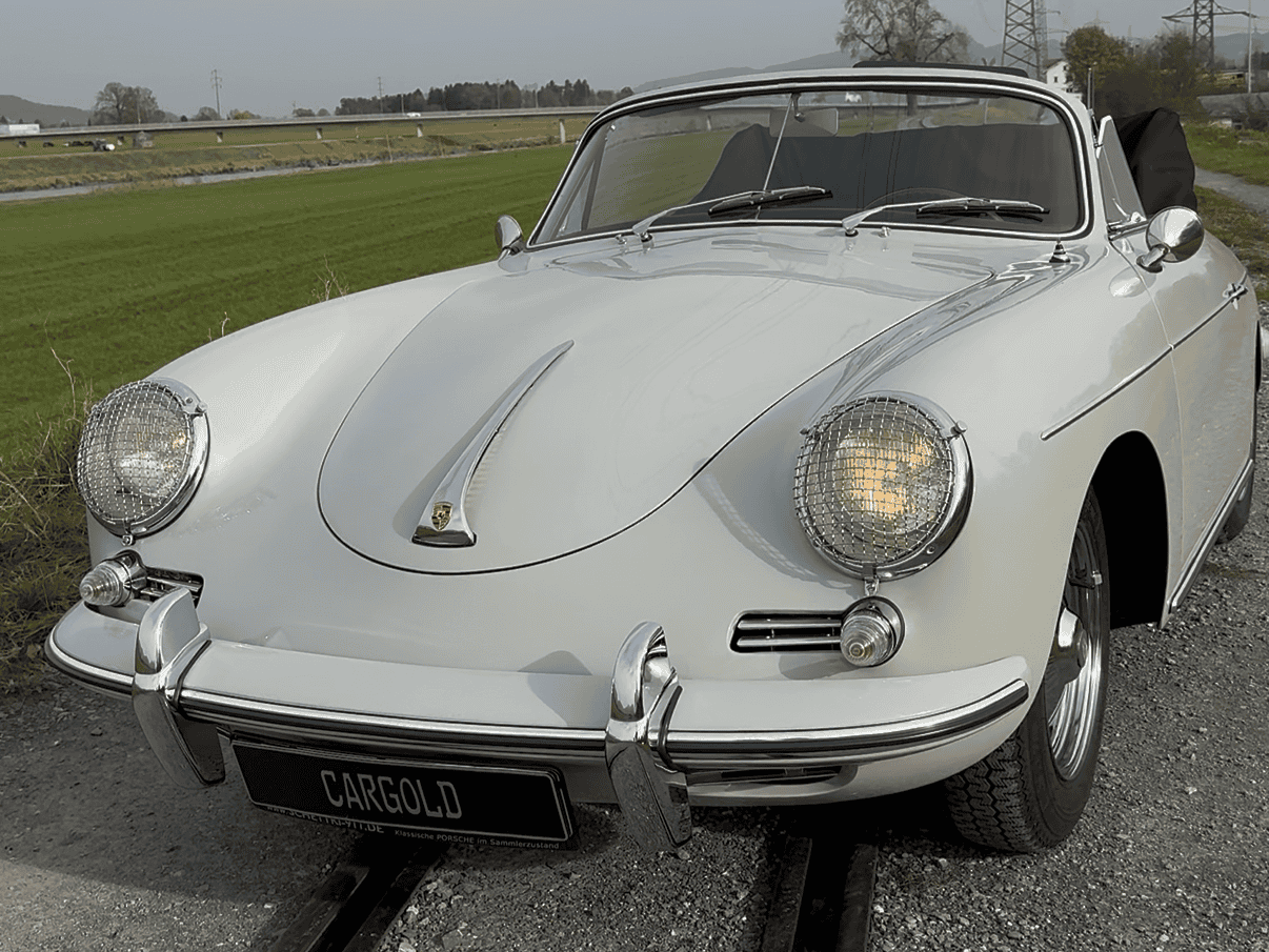 Bild von Porsche-356-B-1600-Super-Cabrio-Delphingrau-1961