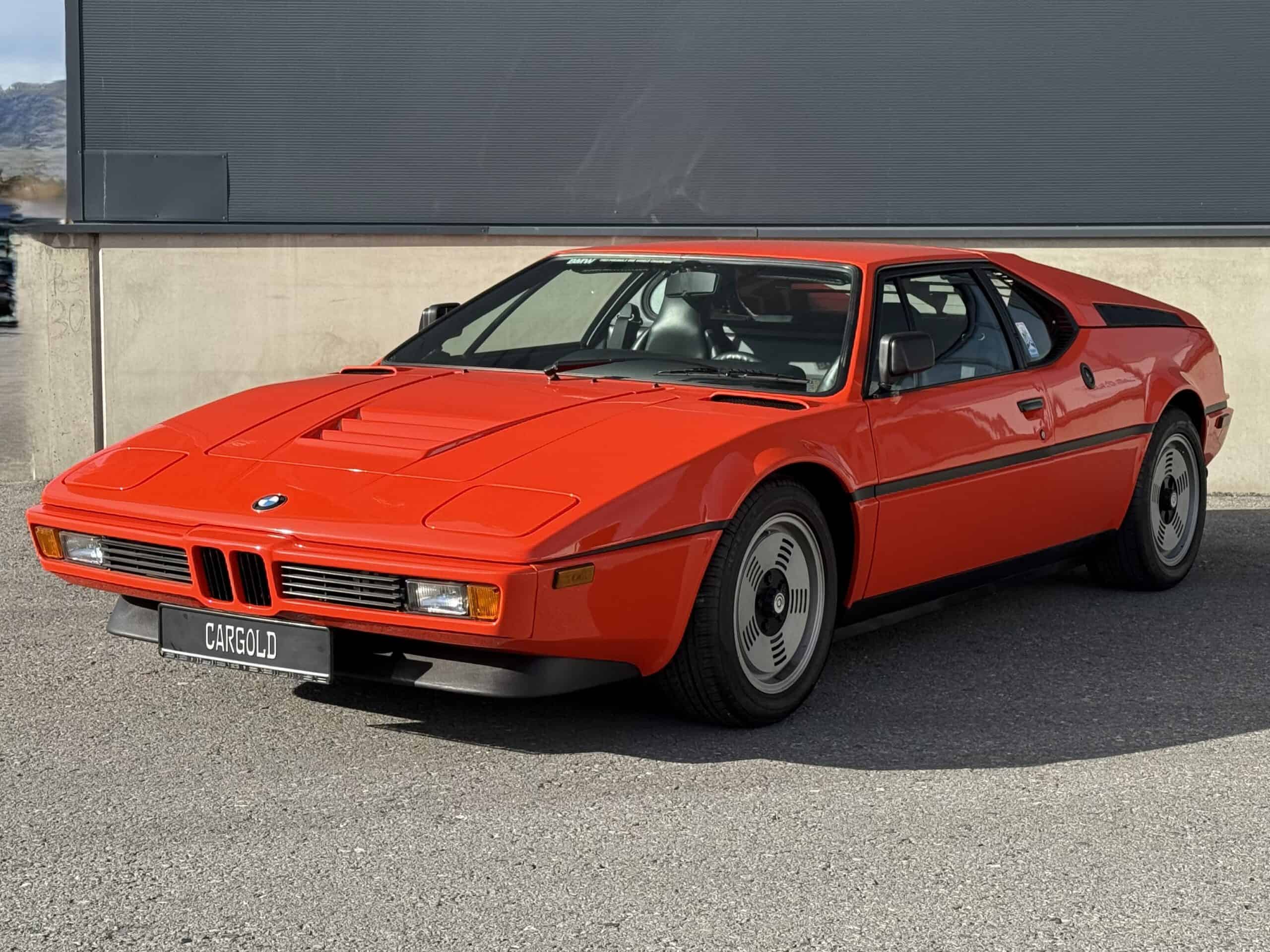 BMW-M1-Orange-Geringe-Laufleistung Bild von BMW M1