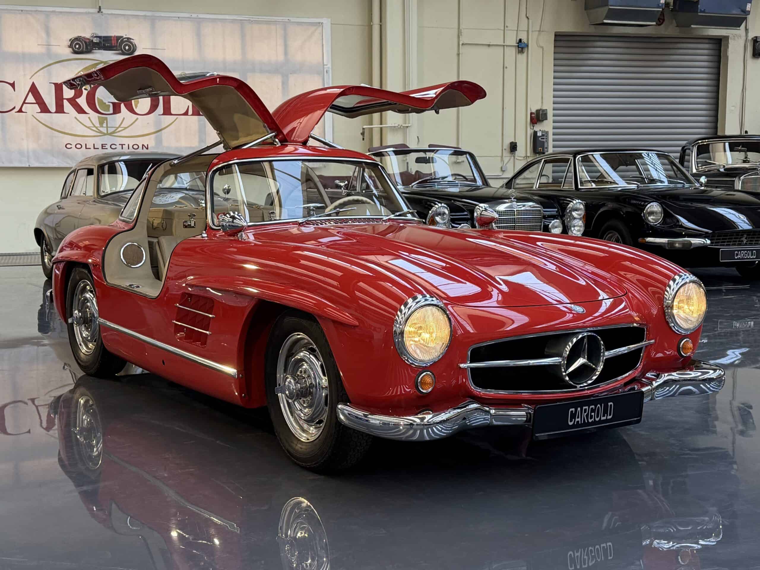 1955-Mercedes-300SL-Gullwing-Rudge Bild von Mercedes 300 SL Flügeltürer