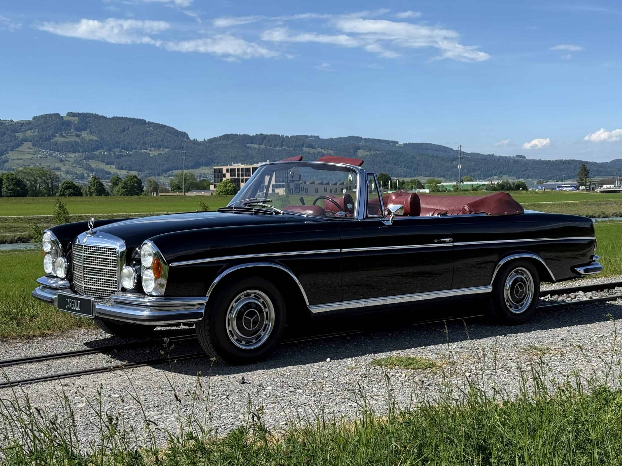 1970-Mercedes-280-SE-3.5-Cabrio-Deutsches-Original Bild von Mercedes 280 SE 3.5 Cabriolet