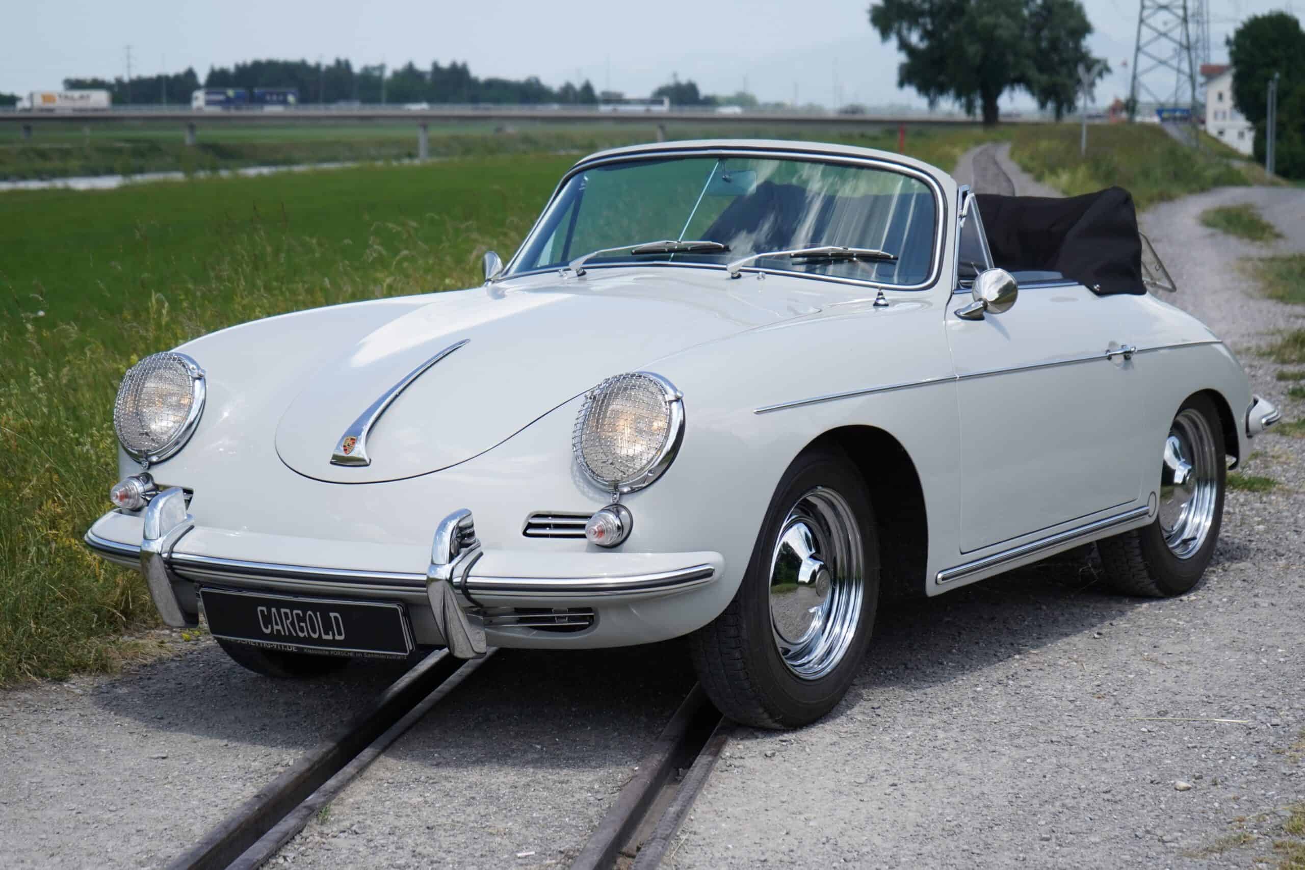 Porsche-356-B-1600-Super-Cabrio-Delphingrau-1961 Bild von Porsche 356 B 1600 Super Cabriolet