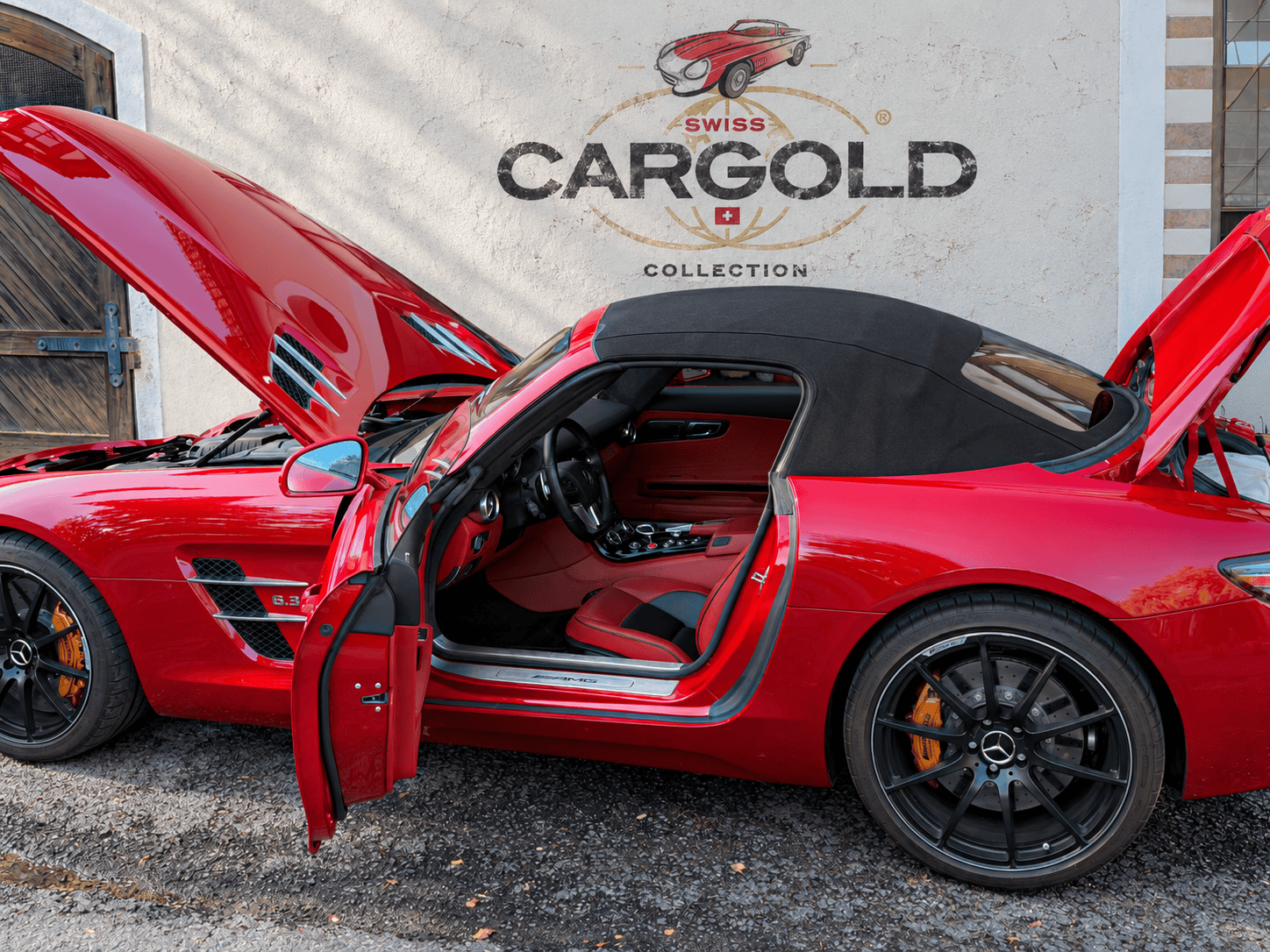 2012-Mercedes-SLS-AMG-Roadster-Le-Mans-Red Bild von Mercedes SLS AMG Roadster